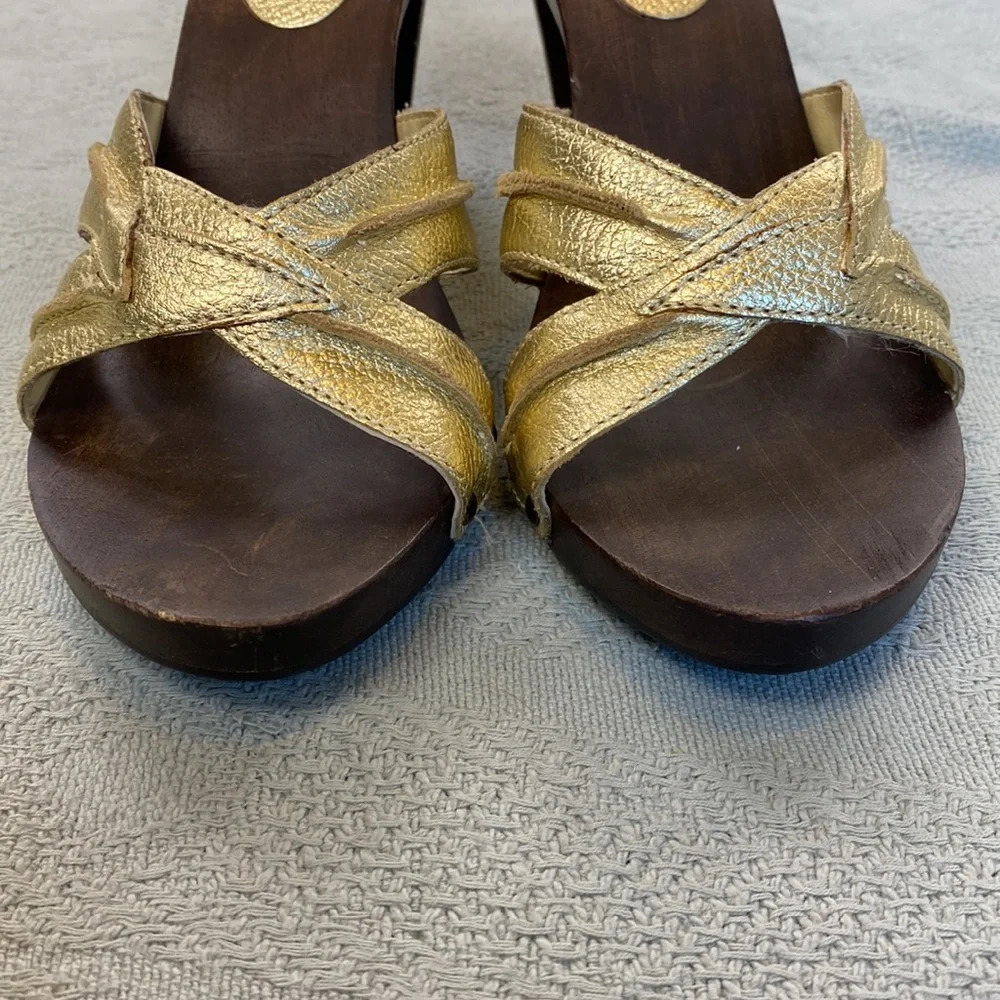 Vintage Bronx Wooden Heels - Picture 6 of 12